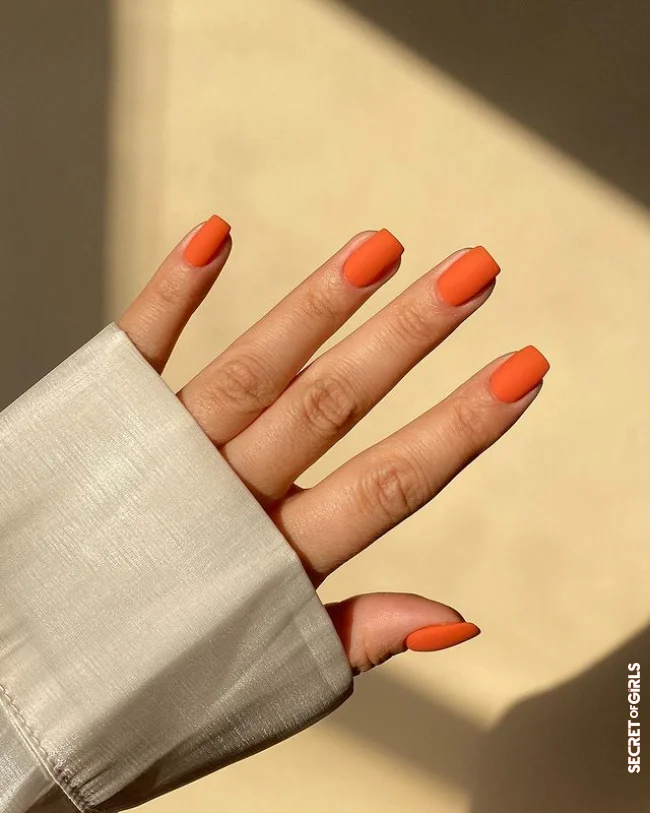 Pumpkin Nails Will Become The Most Important Nail Polish Trend In Autumn