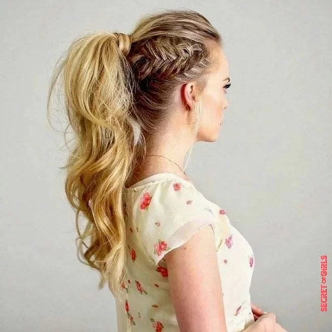 FAST HAIRSTYLES WITH PORSE TAIL | Fast everyday hairstyles that can be done in just 3 minutes!