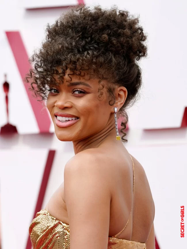 Andra Day | Best Beauty Looks From The Oscars 2021