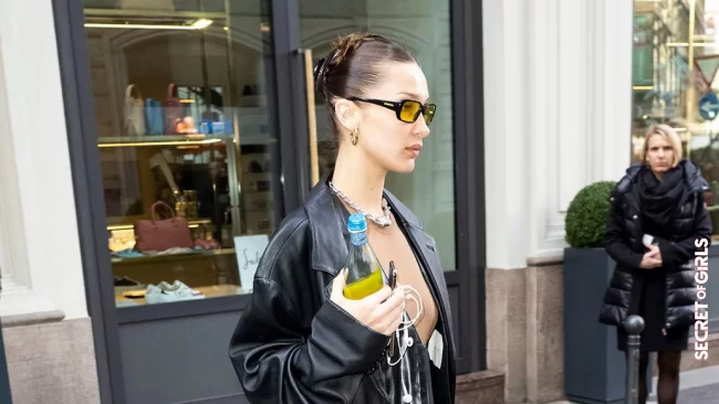 Off Duty Bun: Bella Hadid, Kaia Gerber, and Co. love this super simple trend hairstyle | Off Duty Bun: Kaia Gerber & Co. love the simple trend hairstyle