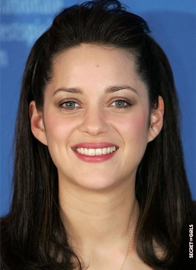 Marion Cotillard long hair | Before and after hairstyle for stars: How hair changes type?
