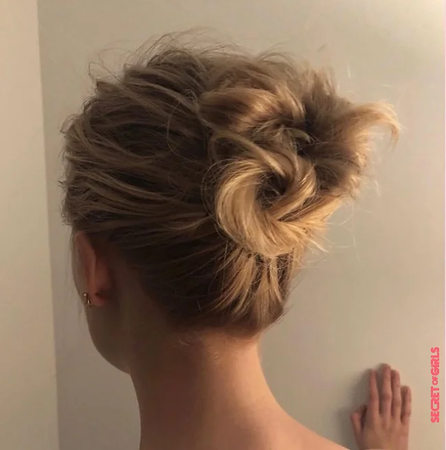 1. Romantic bun | Bun Hairstyle Trend: 4 New Styling Ideas For The Bun 2023