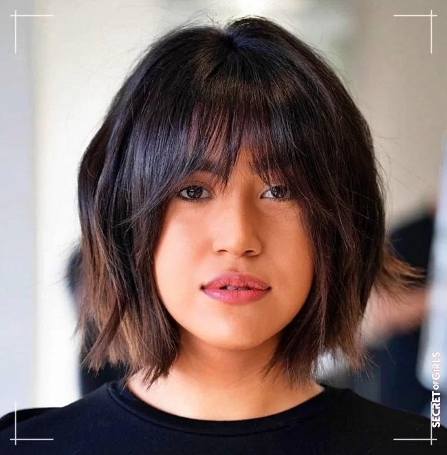 3. Bob hairstyles with bangs | Creepy hairstyles with bangs ideas