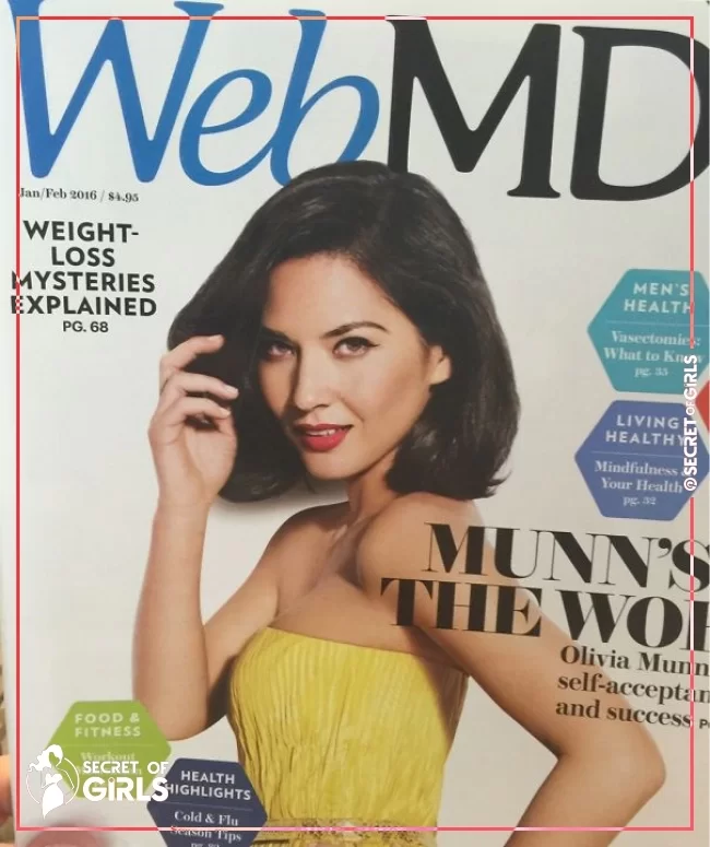 #69 The Latest In `Bad Photoshop` And `Unrealistic Body Image` Comes To Us Courtesy Of Olivia Munn's Giant Head On The Cover Of Webmd | 83 Photoshop Fails That Are So Horrible It’s Hard To Believe They Were Missed