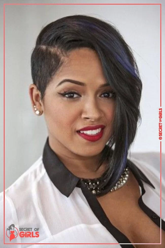 Bold fohawk | 115 Best Weave Hairstyles for 2023 That Work On Anyone