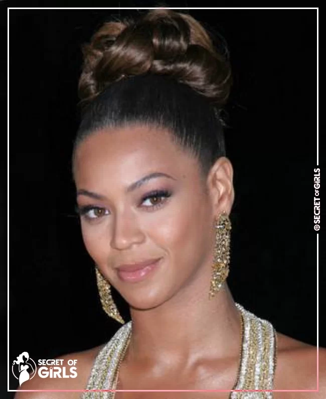 A high bun | 115 Best Weave Hairstyles for 2020 That Work On Anyone