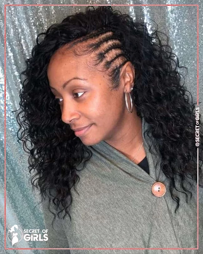 Cornrow Style | 115 Best Weave Hairstyles for 2023 That Work On Anyone