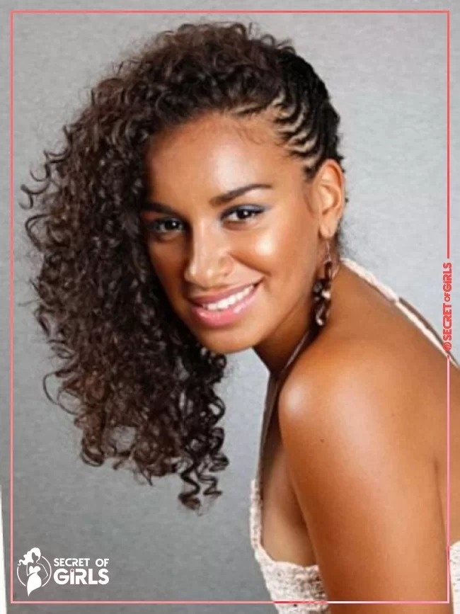 African braids and a weave | 115 Best Weave Hairstyles for 2023 That Work On Anyone