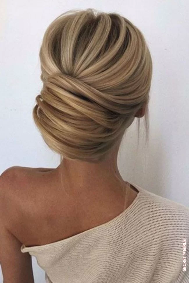 An elegant bun | Wedding: 12 Elegant Hairstyle Ideas For Guests Unearthed On Pinterest