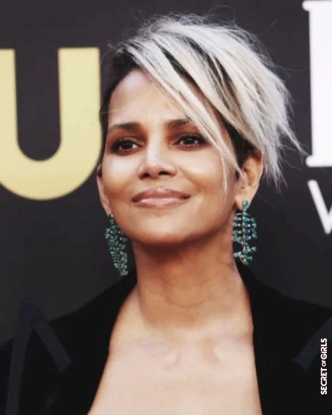 Halle Berry's short hairstyle checked | Halle Berry, Now Has A Short Hairstyle with An Undercut!