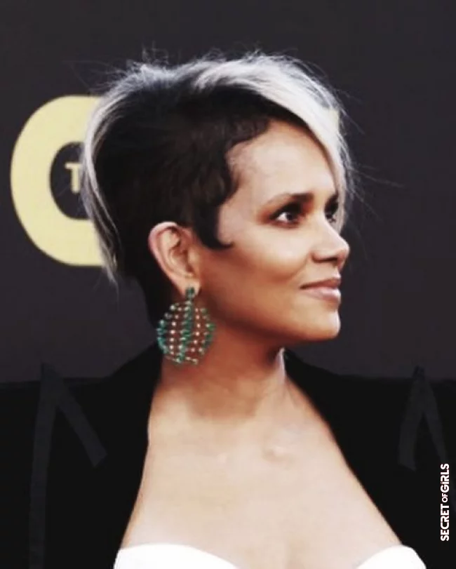 Halle Berry's short hairstyle checked | Halle Berry, Now Has A Short Hairstyle with An Undercut!