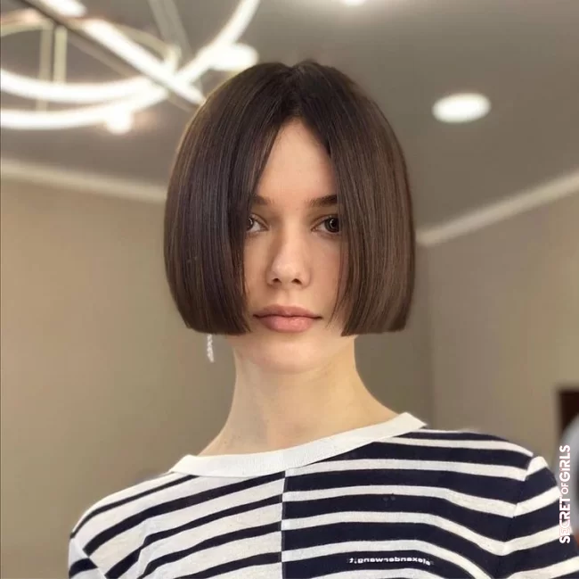 Flat bob: The flob is the new trend hairstyle for spring 2021 | Flat Bob: The Flob Is The Coolest Trend Hairstyle For Short Hair!