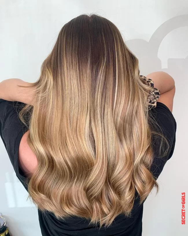 Trendy Toffee Tones hair color: Right care | Trendy hair color: In spring 2021, toffee tones will be worn in your hair