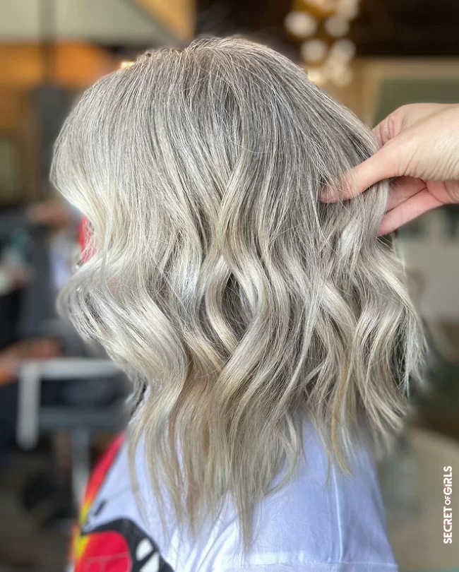 Gray blending: For whom? | Gray Blending: Ideal Balayage That Sublimates White Hair