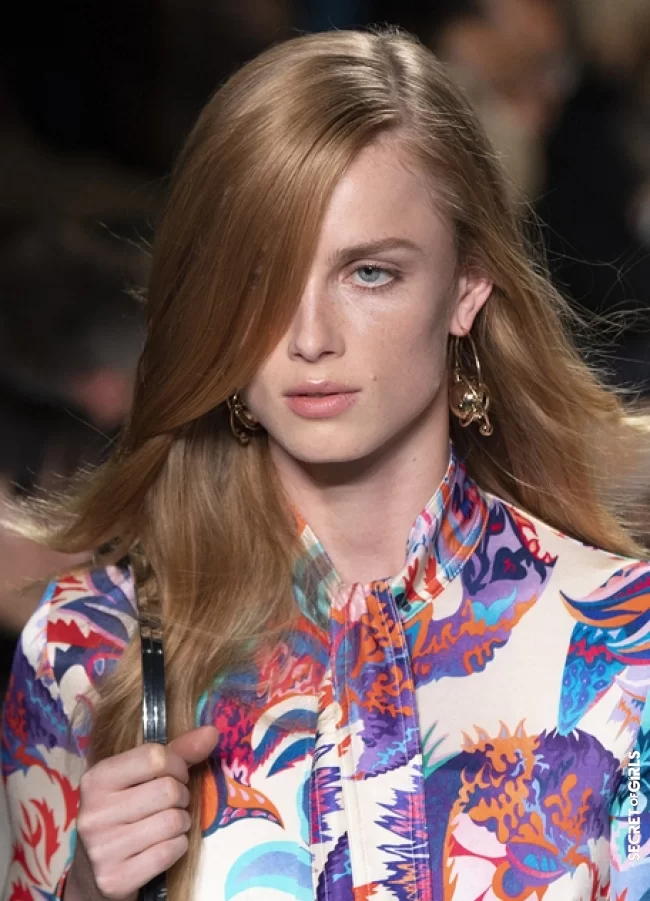 6. Deep side parting | 7 Hairstyle Trends for Summer 2023