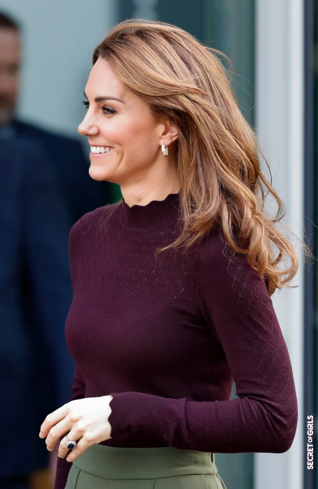 Duchess Kate: These are the tricks for her perfect hair | Duchess Kate: This Is How Her Voluminous Blow-Dry Succeeds At Home
