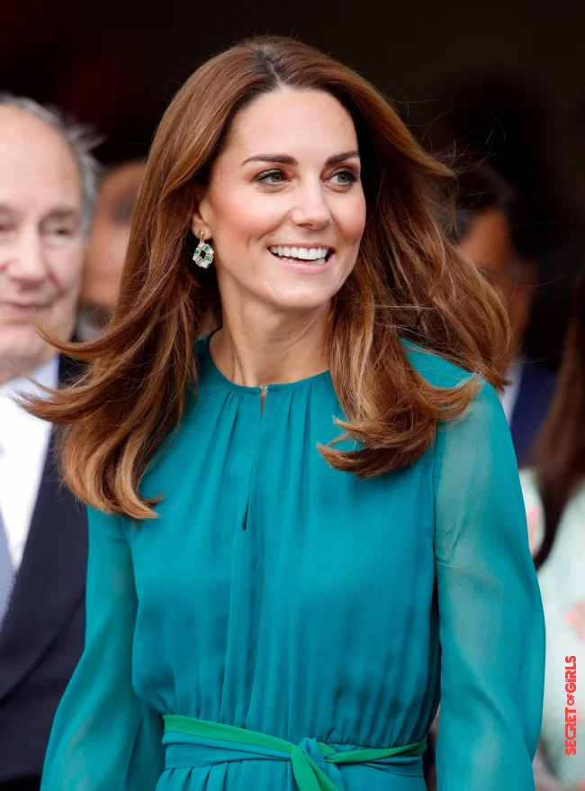 If you have fine, straight hair | Duchess Kate: This Is How Her Voluminous Blow-Dry Succeeds At Home