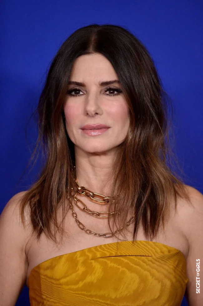 Sandra Bullock | Long Hair Over 50: Here Are The Most Beautiful Celebrity Hairstyles To Be Inspired By!