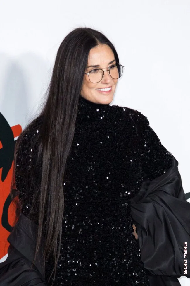 Demi Moore | Long Hair Over 50: Here Are The Most Beautiful Celebrity Hairstyles To Be Inspired By!