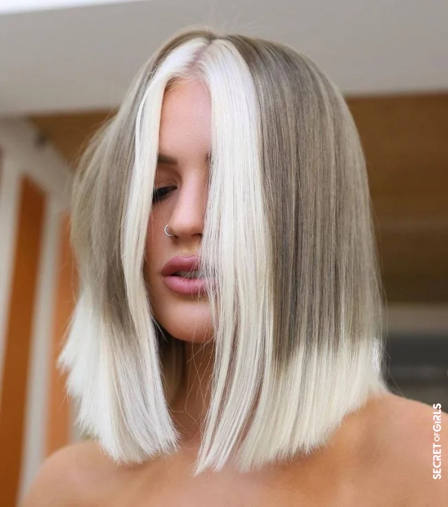 6. Block strands | Hair Color Trends 2022: These 6 Hair Colors Are Hip