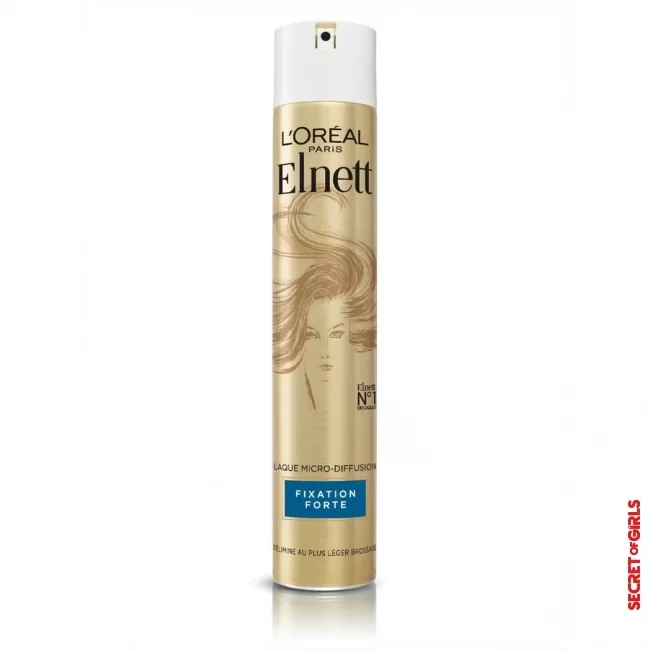 L'Or&eacute;al Paris Lacquer Elnett Satin Strong Hold | Wavy brushing: Steps to follow to achieve its perfectly style