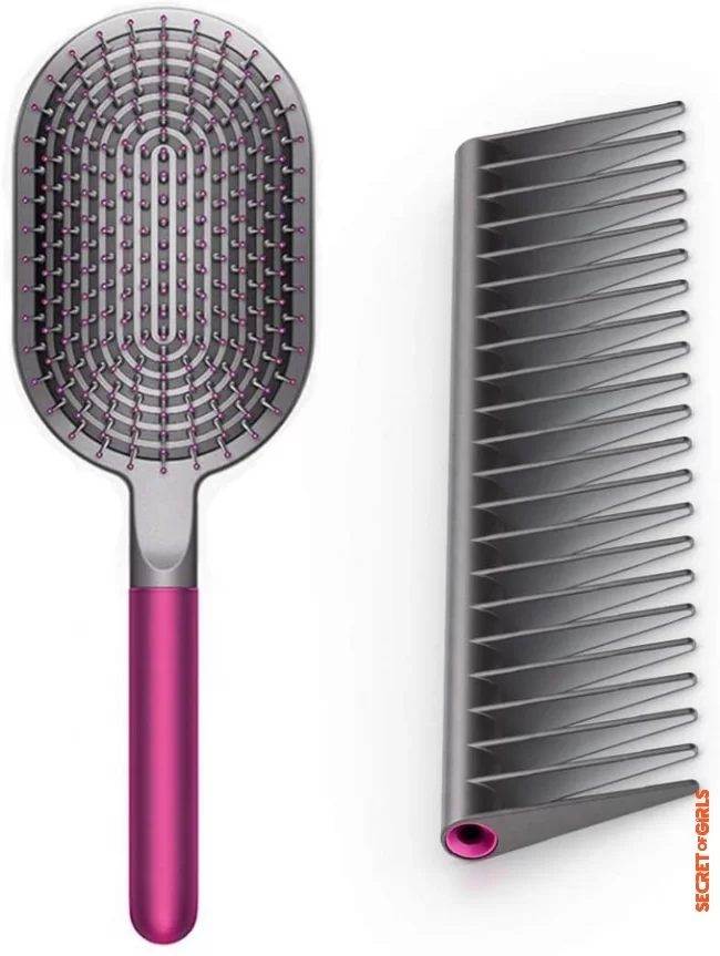 Dyson - Styling kit - Brush and comb | Wavy brushing: Steps to follow to achieve its perfectly style