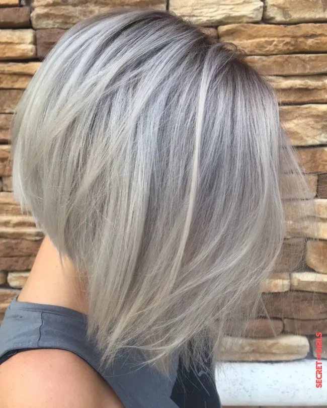 Bob for gray hair: The trend hairstyle 2022 looks so chic | Bob for Gray Hair is Ultimate Short Hairstyle to Show Off Your Silver Mane!