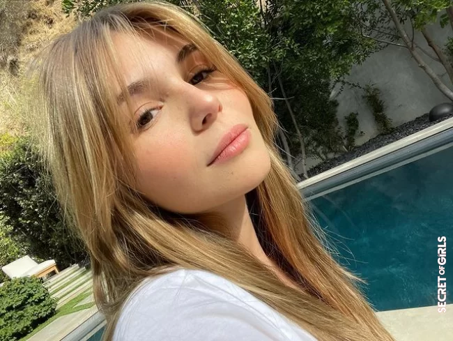Long hair with bangs like Olivia Jade on Instagram: | Hairstyle Trend: Is Long Hair Out? Not If They Have A Pony