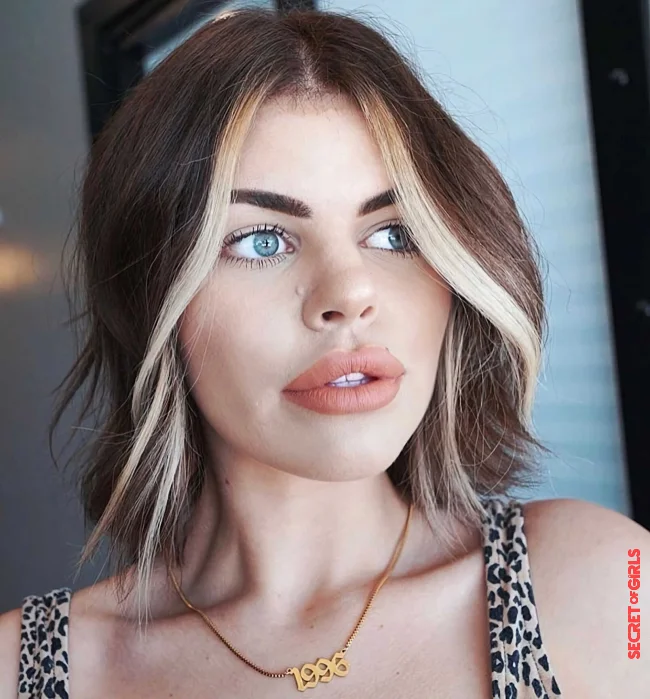 Wavy bob with highlights | Square 90s: What is This Trendy Hairstyle That Makes Us Eye?