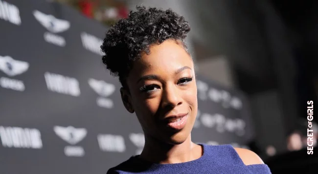 Samira Wiley's sidecut with curls | Short Hair with Curls: These are The Coolest Curly Looks for Women