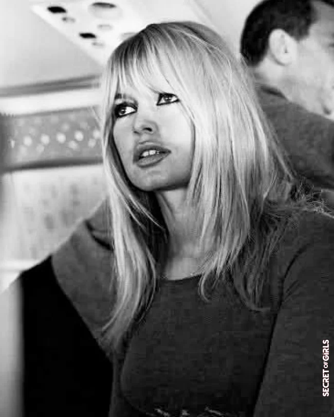 How do you style curtain bangs? | Trendy curtain bangs hairstyle: You now wear bangs like Brigitte Bardot