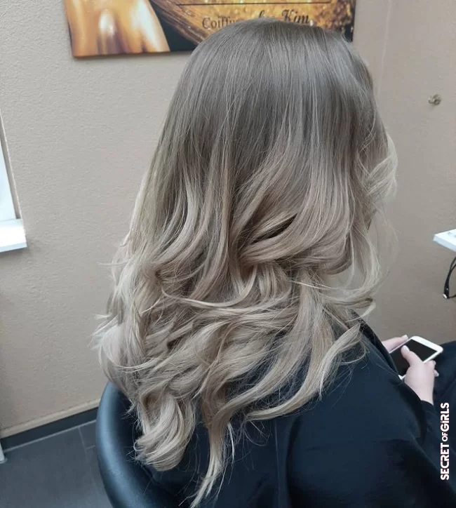 Ashy balayage on white hair, the inverted balayage that's a hit on Instagram | All you need to know about reverse balayage on white hair