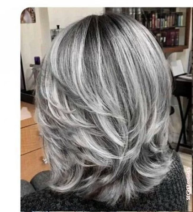 Check out the most beautiful Pinterest reverse sweeps on white hair for inspiration | All you need to know about reverse balayage on white hair