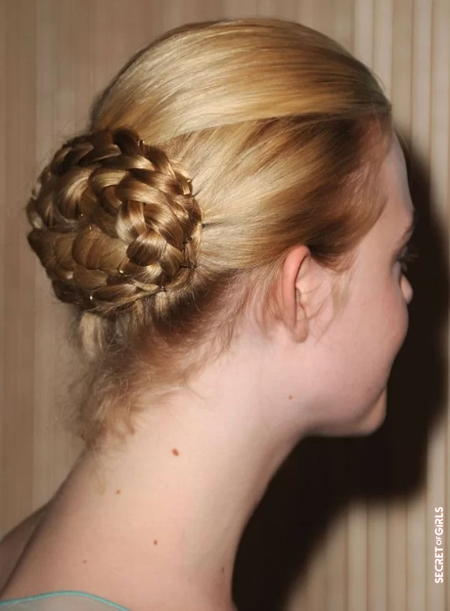 Braided ballerina bun | Braided Hairstyles For Long Hair - From Romantic To Casual