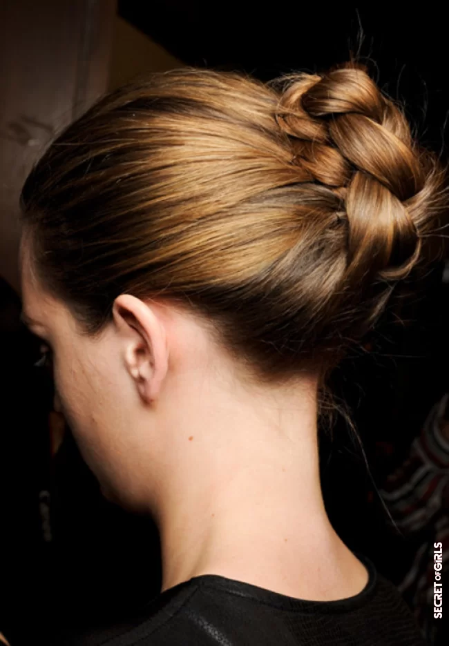 Braided ballerina bun | Braided Hairstyles For Long Hair - From Romantic To Casual