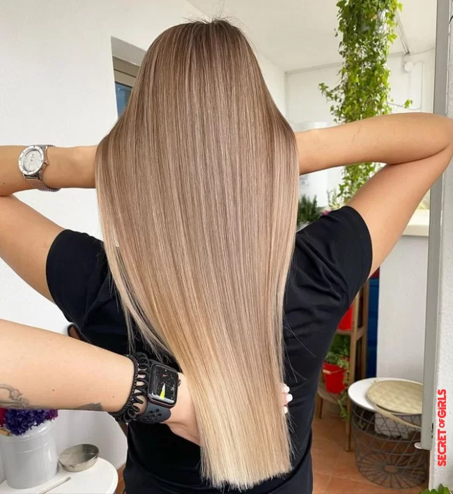 Ombre blond hair, possible on all hair types? | Ombre blond hair, the coloring that sublimates your hair