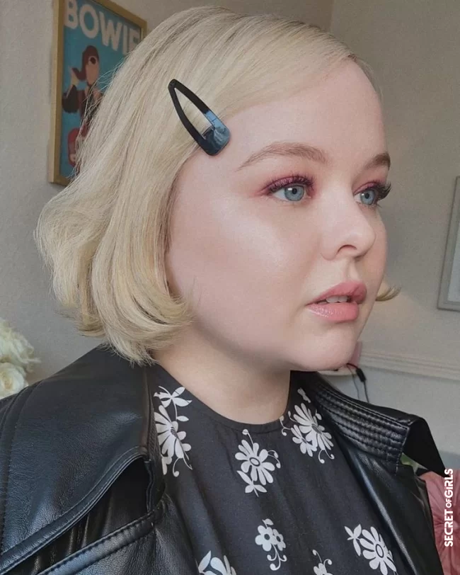 Bob and hair accessories turn out to be a dream team | Nicola Coughlan Shows How Versatile The Bob Is As A Hairstyle Trend