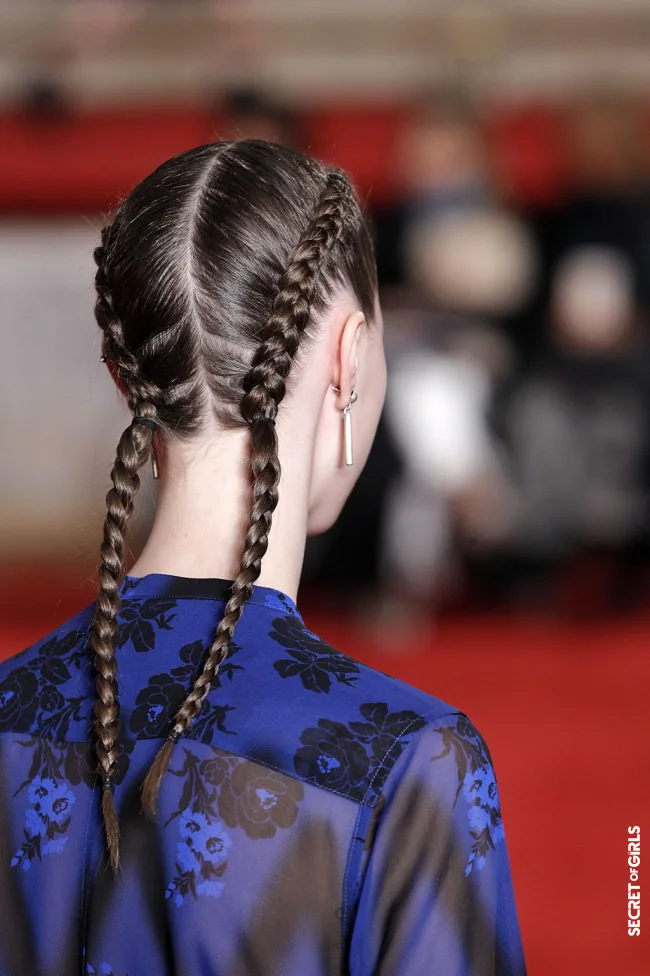 Braid pulled back | Hair Trends 2022: Here Are The Hair Trends You Will See On Every Head!