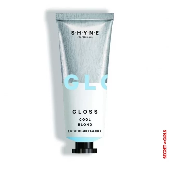 Cool blonde? These glossings make the yellow tinge disappear: | Glossing: With this product, your hair will shine more than ever