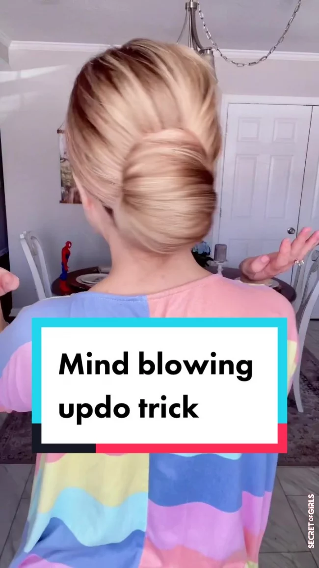 Easy bun: The technique that changes everything for a successful chic bun | The Trick to Know to Succeed in Your Chic Bun in Less Than A Minute