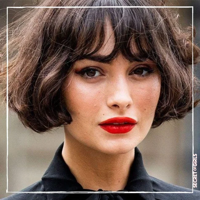 Short bob with bangs | These 5 Short Hairstyles And Cuts Are Now Very Popular In Winter 2021