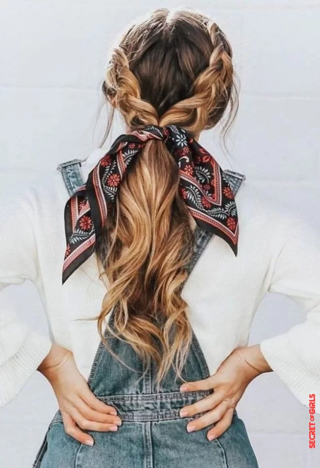 20 hairstyle ideas to do with a scarf