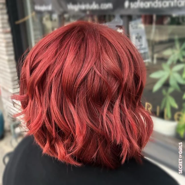 Red baby | Layered Bob: 20 Hairstyles We Fell In Love With Instantly