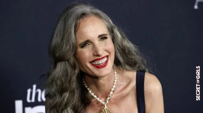 Andie MacDowell | Stars with Gray Hair 2022: The Trend of Embracing the Marks of Time has Even Reached Hollywood