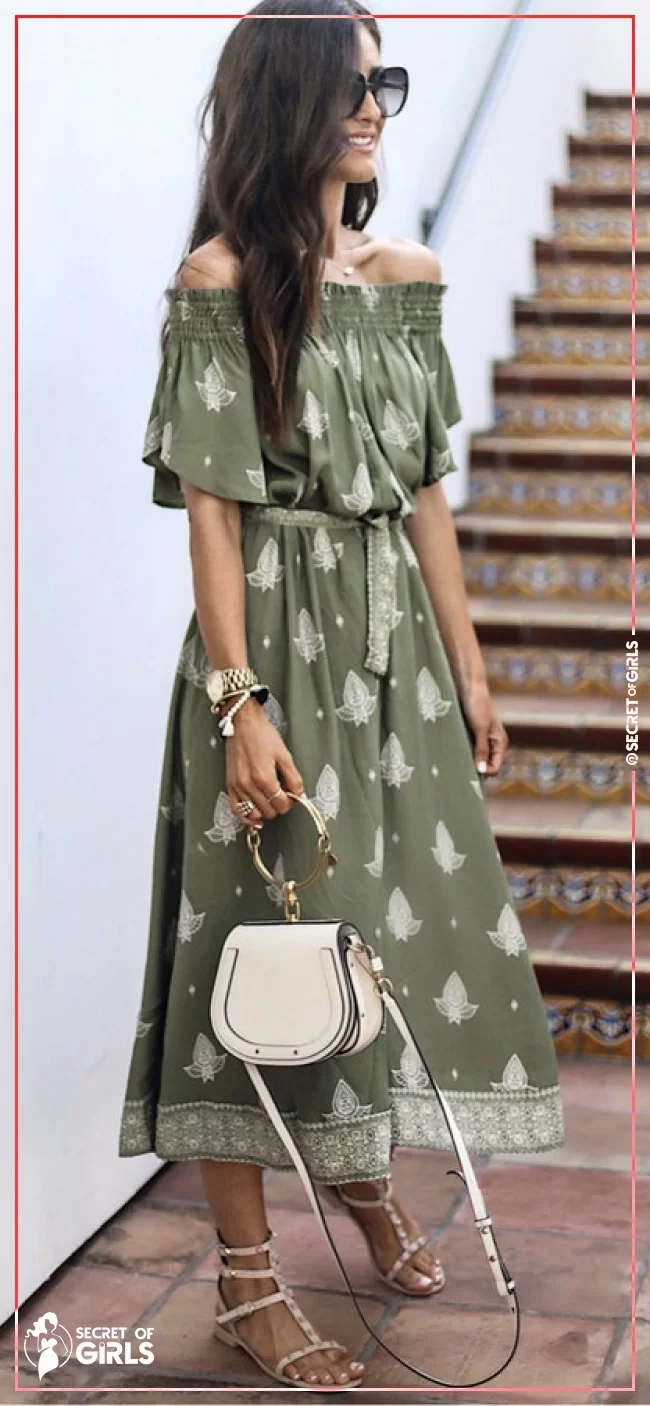 #12 Dress Can Go Day To Night. Just Swap Out Your Flip-Flops For Dressy Sandals. Pic&nbsp; | 43 Lovely Summer Outfits for Every Occasion