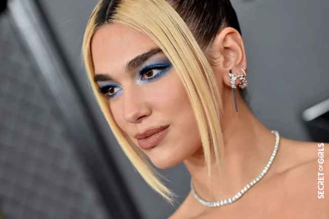 With Chunky Highlights, Dua Lipa makes Wide Block Strands The Hair Trend 2022