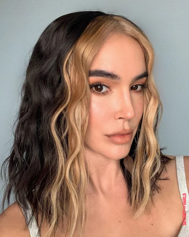 Chunky Highlights: This is how the 2022 hair trend will be worn | With Chunky Highlights, Dua Lipa makes Wide Block Strands The Hair Trend 2022