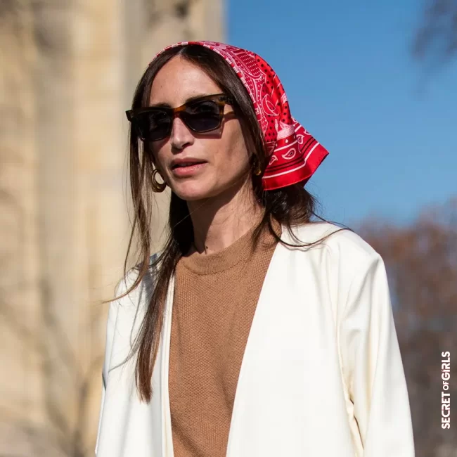 Stylish UV protection thanks to a hairband | 5 Most Beautiful Summer Hairstyles This Year