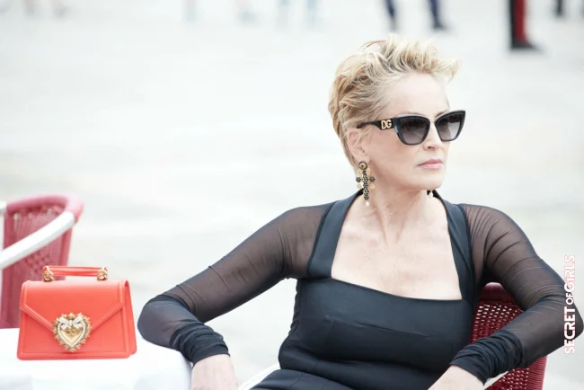 Sharon Stone Revives Her Famous Boyish Cut For Dolce & Gabbana