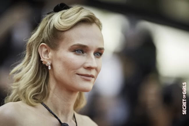 Cannes 2023: Retro Chic Diane Kruger With A Trendy Half Ponytail